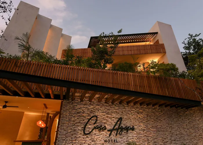 Hotel Casa Agape Boutique Rooftop Pool & Club Access